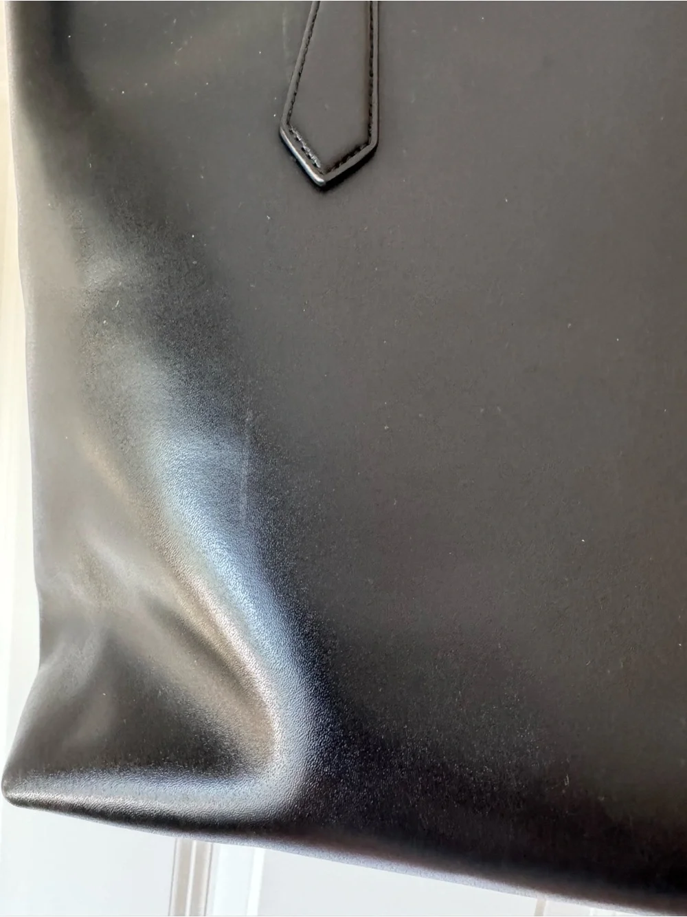 kate spade Black Leather Shoulder Tote